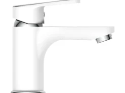 Schütte Waschbeckenarmatur Alaska Chrom-Weiß