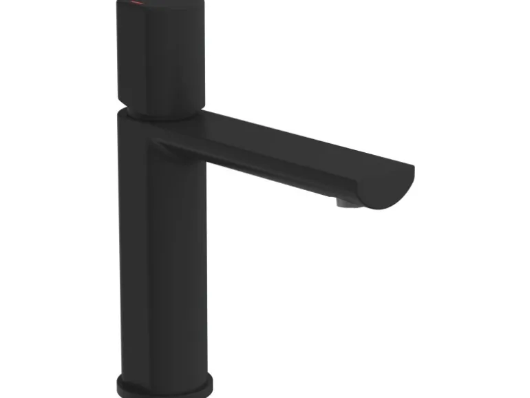 Schütte Waschtischarmatur New York Schwarz Matt
