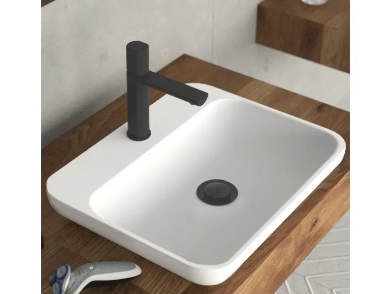 Schütte Waschtischarmatur New York Schwarz Matt