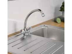 Schütte Waschtischarmatur Niederdruck Brillant Chrom