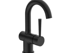 Schütte Waschtischarmatur Cornwall Schwarz Matt