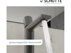 Schütte Waschtischarmatur New York Graphit Matt