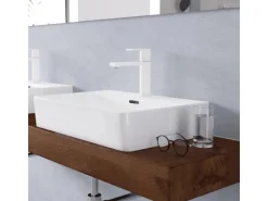 Schütte Waschtischarmatur Manhattan Weiß Matt