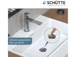 Schütte Waschtischarmatur Manhattan Chrom