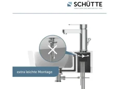 Schütte  Waschtischarmatur Elephant Chrom