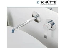 Schütte Waschtischarmatur Los Angeles für Wandmontage Chrom