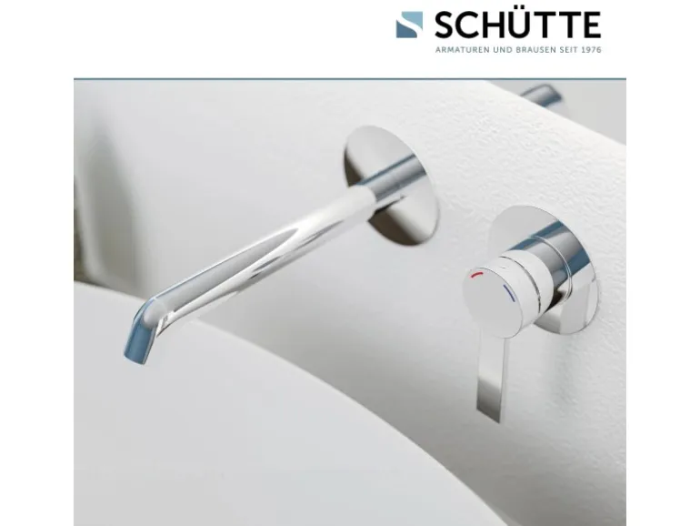 Schütte Waschtischarmatur Los Angeles für Wandmontage Chrom