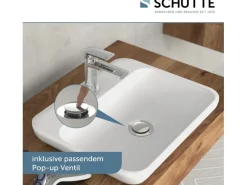 Schütte Waschtischarmatur Liverpool Chrom