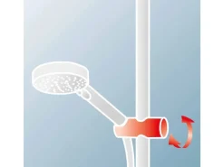 Schulte Duschsystem DuschMaster Rain Classic Eckig Edelstahloptik