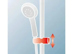 Schulte Duschsystem DuschMaster Rain Classic Eckig Edelstahloptik