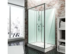 Schulte ExpressPlus Komplettduschkabine Ibiza Funktionsteil links 120x90x204cm