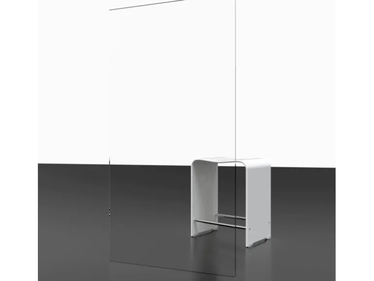 Schulte Komplettduschkabine Juist mit Schiebetür Weiß 80 x 80 x 190 cm