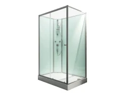 Schulte Komplettduschkabine Ibiza Duschpaneel rechts 90 x 140 x 204 cm