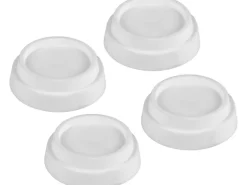 Schwingungsdämpfer Ø 6,4 cm Weiß 4 Stück