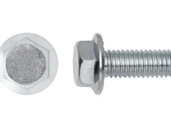 Sechskant-Flanschschrauben Sechskantkopf Ø 5 mm x 30 mm Stahl 8 Stück