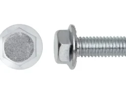 Sechskant-Flanschschrauben Sechskantkopf Ø 5 mm x 30 mm Stahl 8 Stück