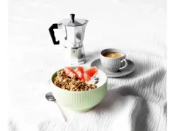 Seltmann Weiden Amina Espressotasse mit Untertasse 100 ml 6er Set Silbergrau