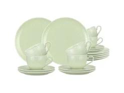 Seltmann Weiden Amina Kaffeeservice 18-teilig Seladon