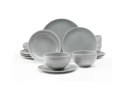 Seltmann Weiden Amina Starter-Set 16-teilig Silbergrau