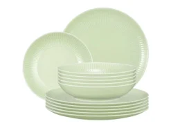 Seltmann Weiden Amina Tafelservice 12-teilig Seladon