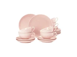 Seltmann Weiden Amina Teeservice 18-teilig Rosé