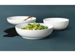 Seltmann Weiden Beat Coor Glaze Foodbowl Set 3-teilig Weiß