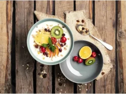 Seltmann Weiden Beat Coor Glaze Foodbowl Set 3-teilig Arktisblau