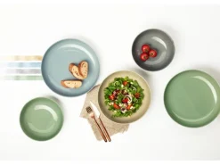 Seltmann Weiden Beat Coor Glaze Foodbowl Set 3-teilig Perlgrau