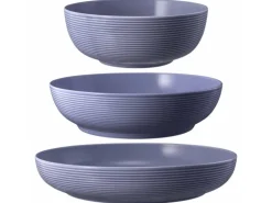 Seltmann Weiden Beat Coor Glaze Foodbowl Set 3-teilig Fliederblau