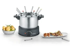 Severin Fondue-Set FO 2470 Edelstahl 1.500 W
