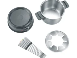 Severin Fondue-Set FO 2470 Edelstahl 1.500 W