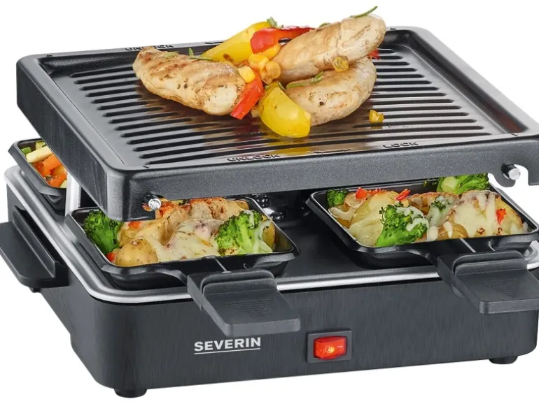 Severin Mini Raclette-Grill RG 2370 für 4 Pers. 600 W