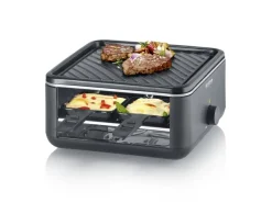 Severin Mini-Raclette-Grill RG 2360 Black Line Lite 800 W