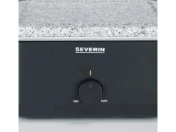 Severin Raclette-Grill RG 2366 Black Line Lite Naturstein & Grillfläche 1.300 W
