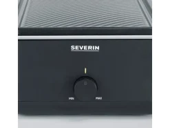 Severin Raclette-Grill RG 2365 Black Line Lite mit Grillplatte 1.300 W