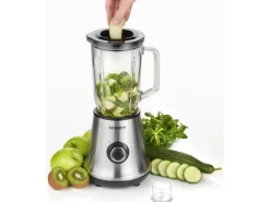 Severin Standmixer SM 3734 Edelstahl Schwarz