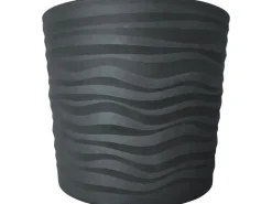 Siena Garden Pflanzgefäß Madrid Anthrazit Ø 50x42 cm