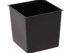 Siena Garden Pflanzgefäß Modern Nizza Graphit 25x25x46,5 cm