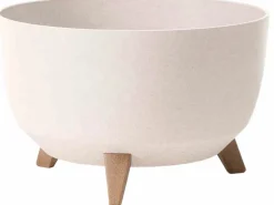 Siena Garden Pflanzgefäß Oslo Beige Ø 40x25 cm