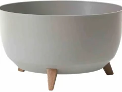 Siena Garden Pflanzgefäß Oslo Grau Ø 47x26,5 cm