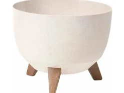 Siena Garden Pflanzgefäß Oslo Beige Ø 29x23 cm