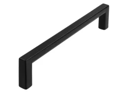 Siro Möbelgriff 2108 Metall Uni Schwarz Matt Lochabstand 128 mm