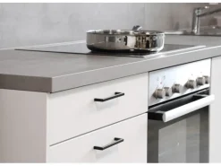 Siro Möbelgriff 2108 Metall Uni Schwarz Matt Lochabstand 128 mm