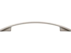 Siro Möbelgriff Metall Druckguss Edelstahleffekt Lochabstand 128 mm 5 Stück