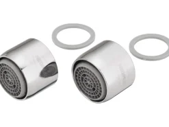 SLC Wassersparstrahler M22, selbstreinigend, 2 Stück