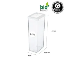SmartStore Trockenvorratsbehälter Vision 2,25 l Transparent