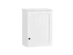 SoBuy Badezimmerschrank Hängeschrank Wandschrank Weiß BZR19-W