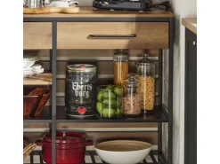 SoBuy Kücheninsel Sideboard mit Schublade Kommode Küchenschrank Vintage FSB85-PF