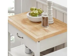 SoBuy Küchenwagen Servierwagen Küchenschrank Getränkewagen fürs Büro FKW22-WN