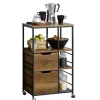 SoBuy Küchenwagen Servierwagen Rollwagen Barwagen Küchenregal FKW111-PF